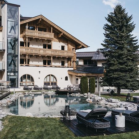 Vaya Post Saalbach Inklusive Joker Card Hotel Bagian luar foto
