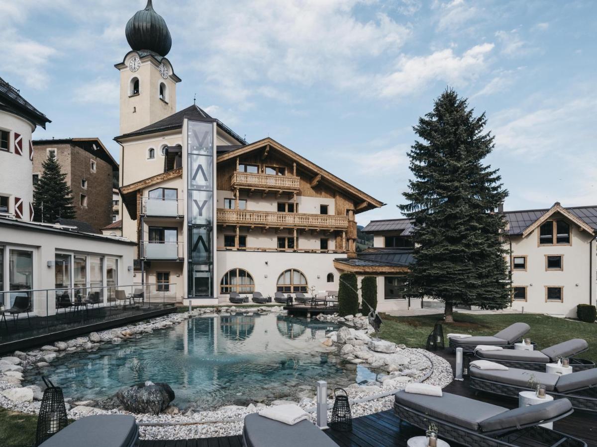 Vaya Post Saalbach Inklusive Joker Card Hotel Bagian luar foto