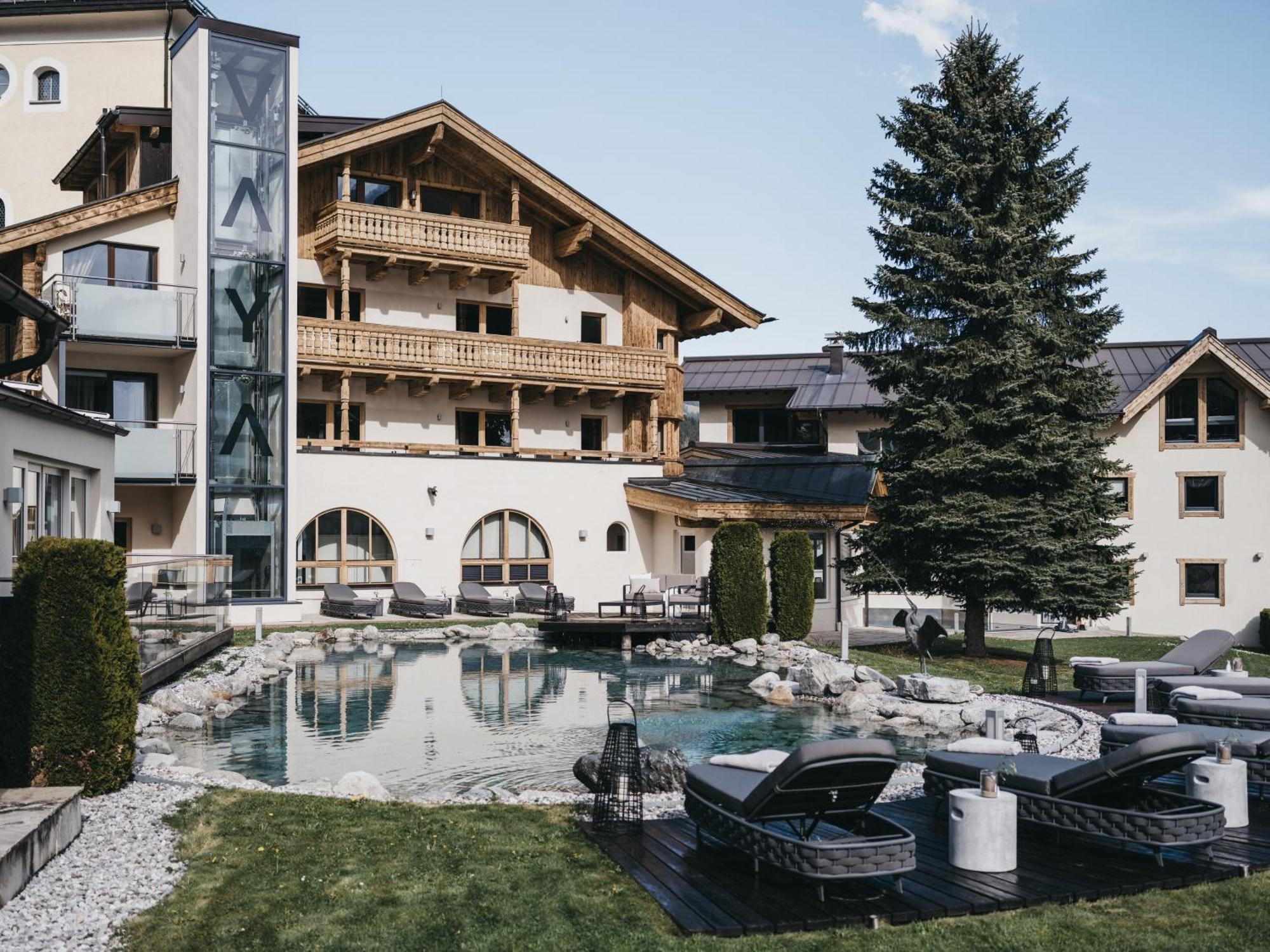 Vaya Post Saalbach Inklusive Joker Card Hotel Bagian luar foto